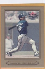 2002 FLEER FALL CLASSIC BASEBALL PAUL MOLITOR #7 BLUE JAYS NMMT *A15274
