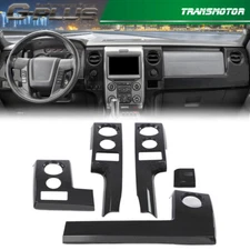Center Console Dashboard Panel Cover Trim Bezels Fit for Ford F150 2009-2014