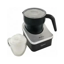 CAPRESSO AUTOMATIC MILK FROTHER 8 OZ 120V 202.04, BLACK/SILVER *DISTRESSED PKG