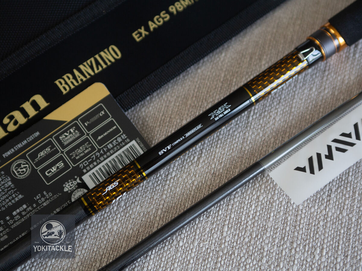 Daiwa Morethan BRANZINO EX AGS 98M/MH Spinning Rod FREE Daiwa Morethan BRANZINO EX AGS 98M/MH Spinning Rod FREE