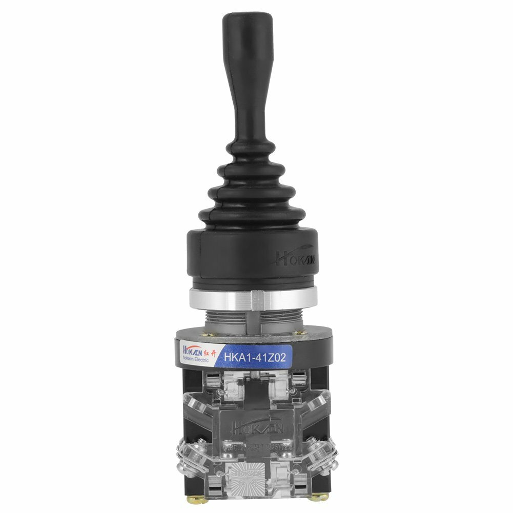 Interruttore monolever joystick 1pc, HKA1-41Z02 momentaneo AC 380V 2NO 2 posizio