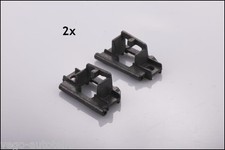 2x SCHIEBEDACH REPARATURSATZ METALL GLEITSTÜCK GLEITER HALTERUNG für PEUGEOT 206
