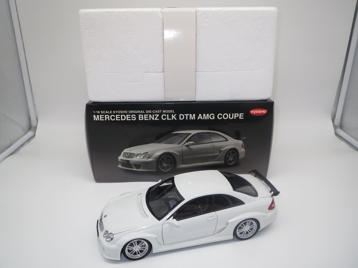 Kyosho 08461W Mercedes-Benz CLK DTM AMG Coupé (weiß) 1:18 OVP