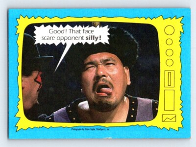 1987 Topps WWF - Mr. Fuji & Killer Kahn #75