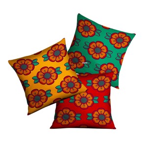small yellow throw pillow