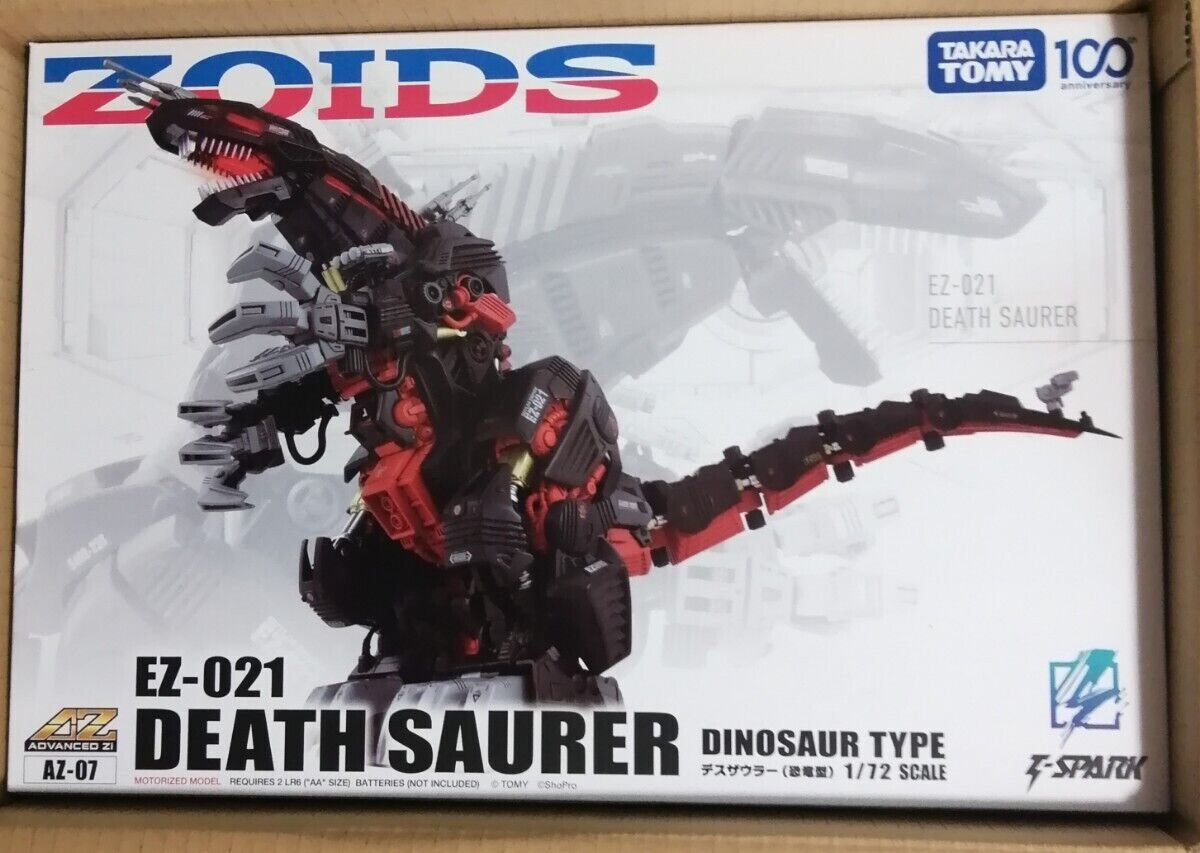 NEW Takara Tomy ZOIDS AZ-07 Death Saurer Dinosaur Type 1/72 NEW Takara Tomy ZOIDS AZ-07 Death Saurer Dinosaur Type 1/72