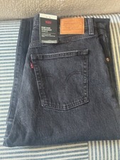 Levi's Women's Ribcage Straight Ankle Jeans - Black Rinse- Sz 31 X 27 NWT