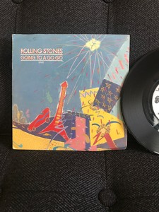 45 Rpm Rare Made In France Rolling Stones Going To A Go Go Live Exc Ebay