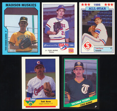 Choose Your Minor League Player Mega Lots - Last Name Starts with B  (B15)