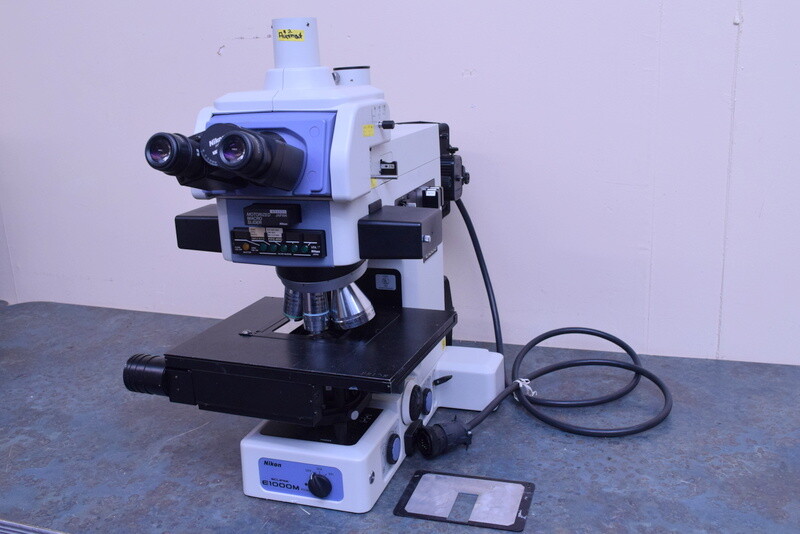 NIKON ECLIPSE E1000 M MICROSCOPE PLAN APO 20X 40X MACRO 0.5 NIKON ECLIPSE E1000 M MICROSCOPE PLAN APO 20X 40X MACRO 0.5