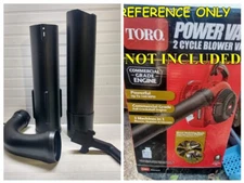 Toro Blower, Mulcher, Vacuum Power Vac Blower Tube Kit (No Motor
