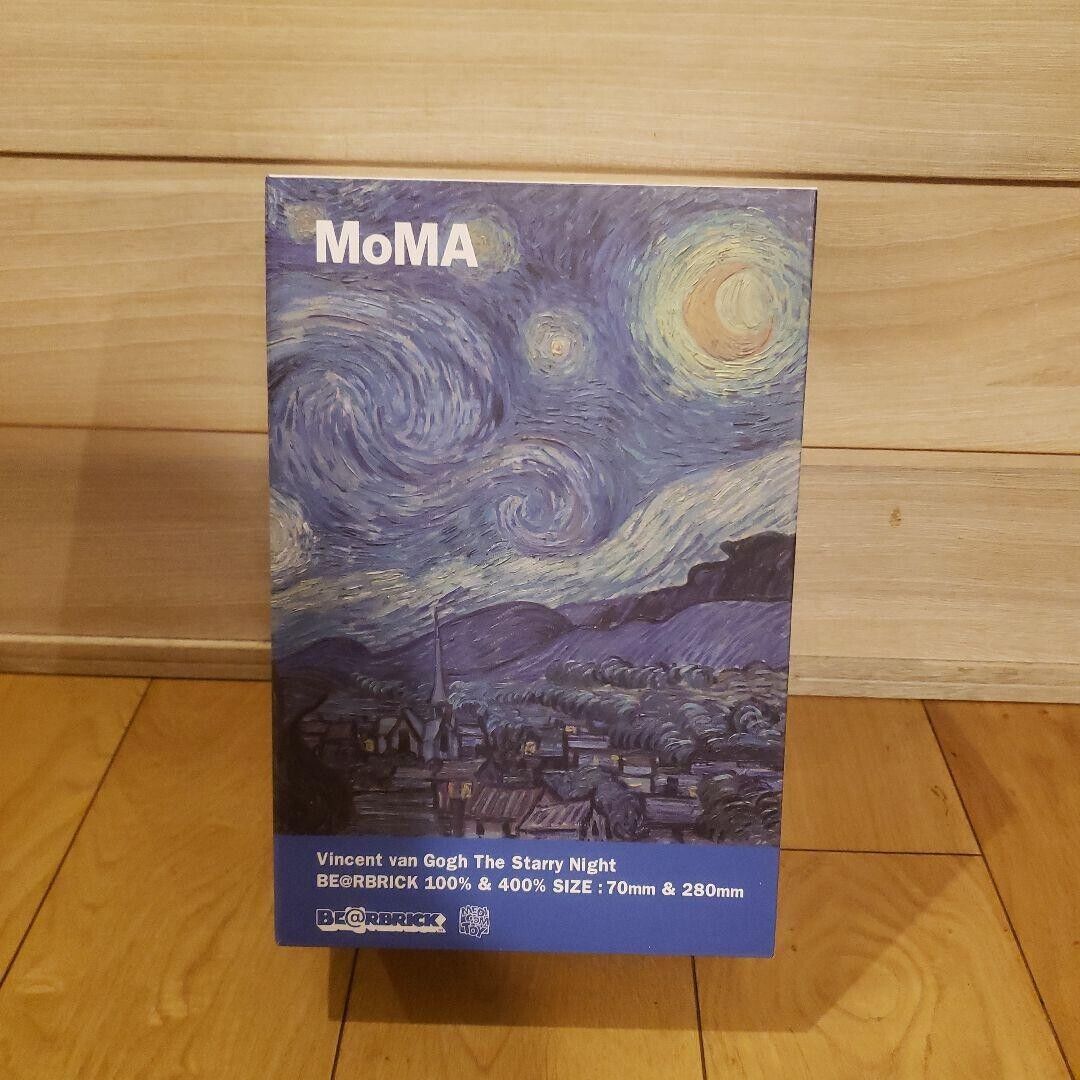 BE@RBRICK 100% & 400% Van Gogh The Starry Night MEDICOM TOY BE@RBRICK 100% & 400% Van Gogh The Starry Night MEDICOM TOY