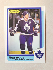 #191 1986-87 O-Pee-Chee  Rick Vaive Toronto Maple Leafs