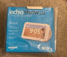 Amazon Echo Show 5 1st Gen Smart Speaker Glac...
