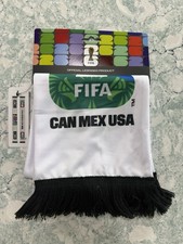 2026 FIFA World Cup Officially Licensed Host Country CAN MEX USA Scarf - White