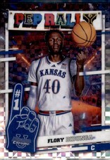 2024-25 Bowman University Chrome #PR-9 Flory Bidunga Pep Rally X-Fractor