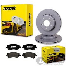 TEXTAR BREMSSCHEIBEN 255mm + BELÄGE VORNE passend für TOYOTA COROLLA E12
