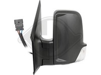 Spiegel Links 6-Pin Schwarz FüR Mercedes Sprinter 2009-2018