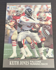 1991 Fleer Ultra - Keith Jones - #144  - Atlanta Falcons