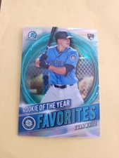 EVAN WHITE 2021 BOWMAN CHROME  #RRY-EW ROY FAVORITES  SEATTLE