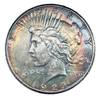 未经认证银1922 年和平元(1921-1935) | eBay