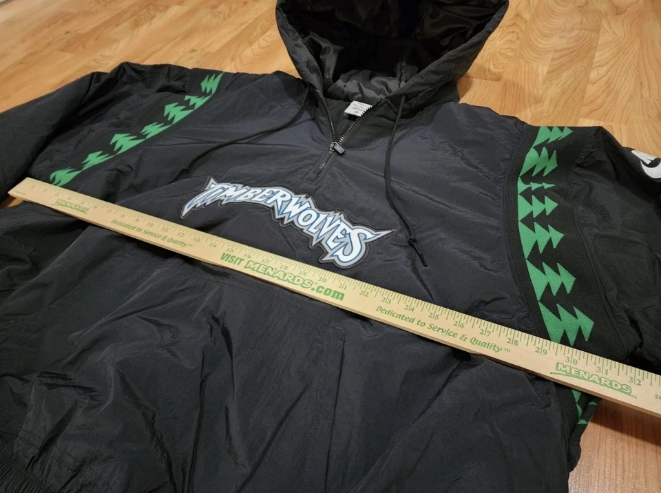 Hombres Nike MINNESOTA TIMBERWOLVES Pullover Chaqueta TALLA XXL Pullover 1/4 Cremallera Nuevo con Etiquetas  Foto 4 de 4