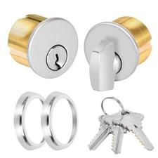 Commercial Mortise Lock Cylinder 1" fits Adams Rite, Kawneer, Vistawall  Mos...