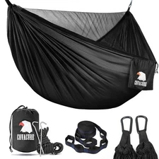Camping Hammock - Lightweight Double Hammock, Hold Up to 772lbs, Portable Ham...