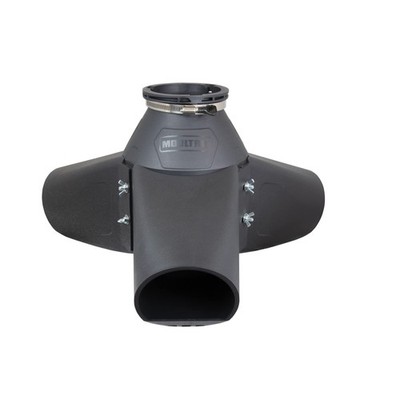 Moultrie Gravity Game Feeder Kit Black w/ Quicklock Adapter & Adjustable Flow