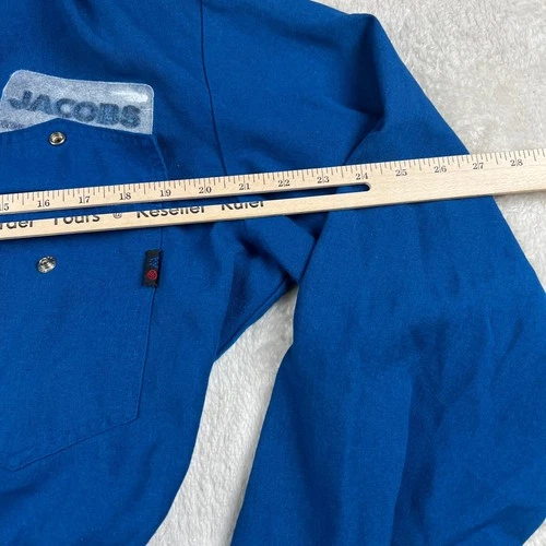 Workrite Coveralls Jumpsuit Fire Resistant Size 46R Large Blue ARC1 Nomex ATPV image 6