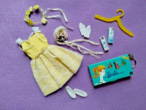 Vintage SKIPPER 60's 🍃🌼🐝 Flower Girl #1904  w/MINI MIDGE & PROM GAME~ Sweet!