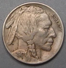 XF 1917 Buffalo Nickel. #63 f