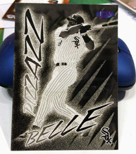 1998  ALBERT BELLE FLEER ULTRA PLATINUM MEDALLION MASTERPIECE PURPLE 1/1 NRMT