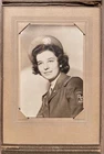 New ListingVintage Photo Cadet Nurse Portrait WWII Military Woman 1940s
