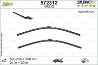 Valeo 572312 Wischblatt FüR Volvo