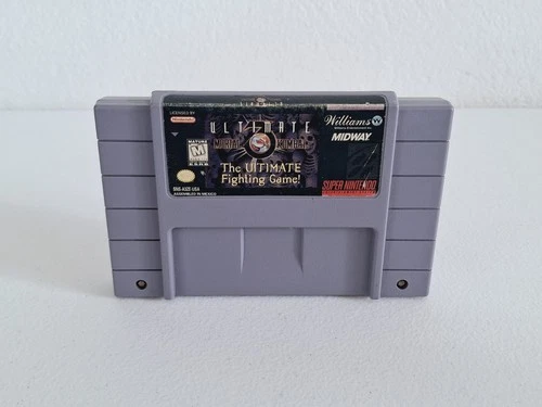 Ultimate Mortal Kombat 3 (Super Nintendo SNES, 1996) NTSC-U/C Game Only