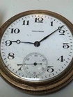 Waltham 1919 Antique Gold Pocket Watch Runs Model 1908 READ