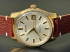 Vintage King Seiko 44KS 4402-8000 Hand-Winding 35mm Gold 1968 Watch Japan