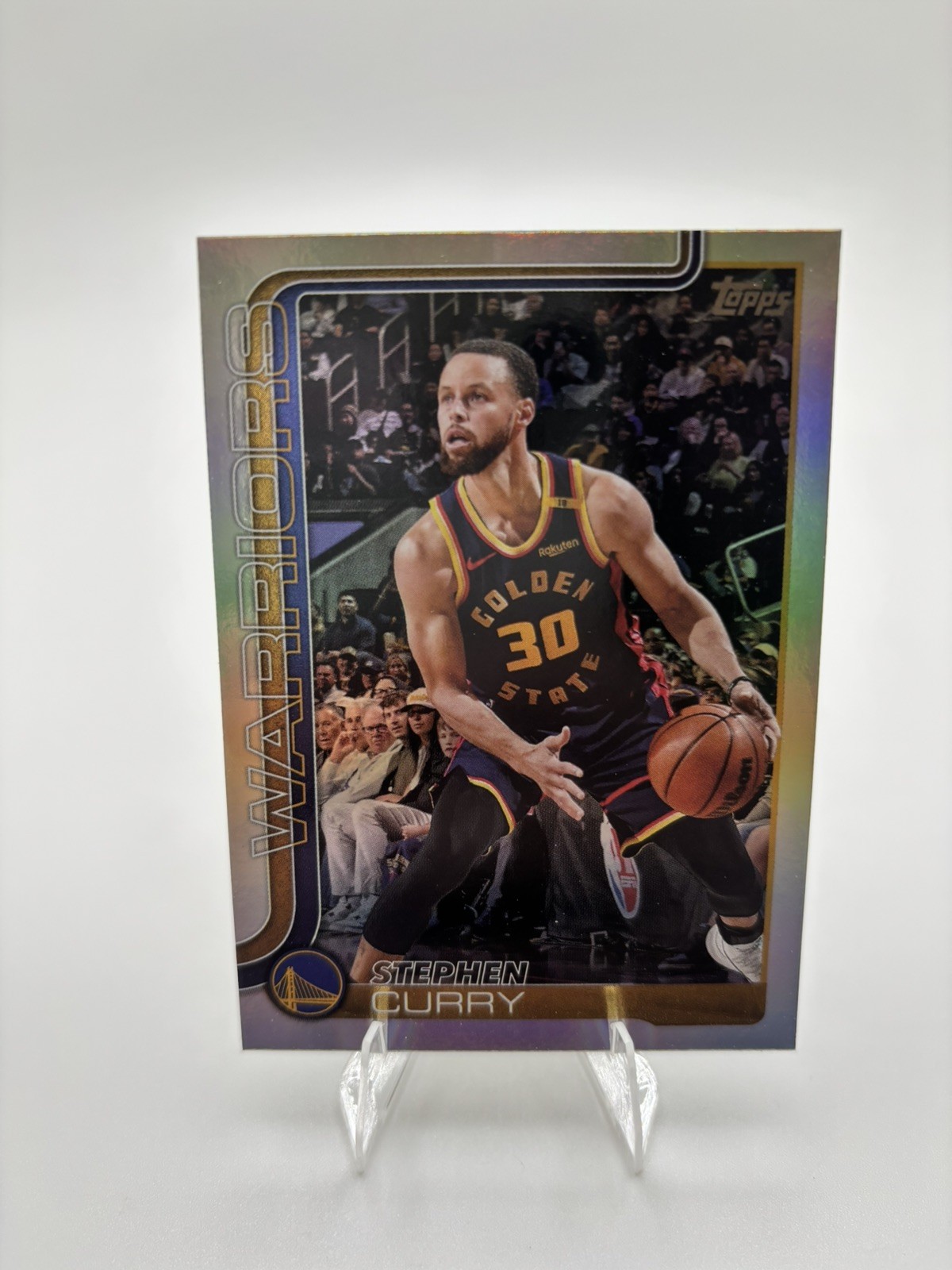 2025-26 Topps Stephen Curry Rainbow Foil #135 Warriors