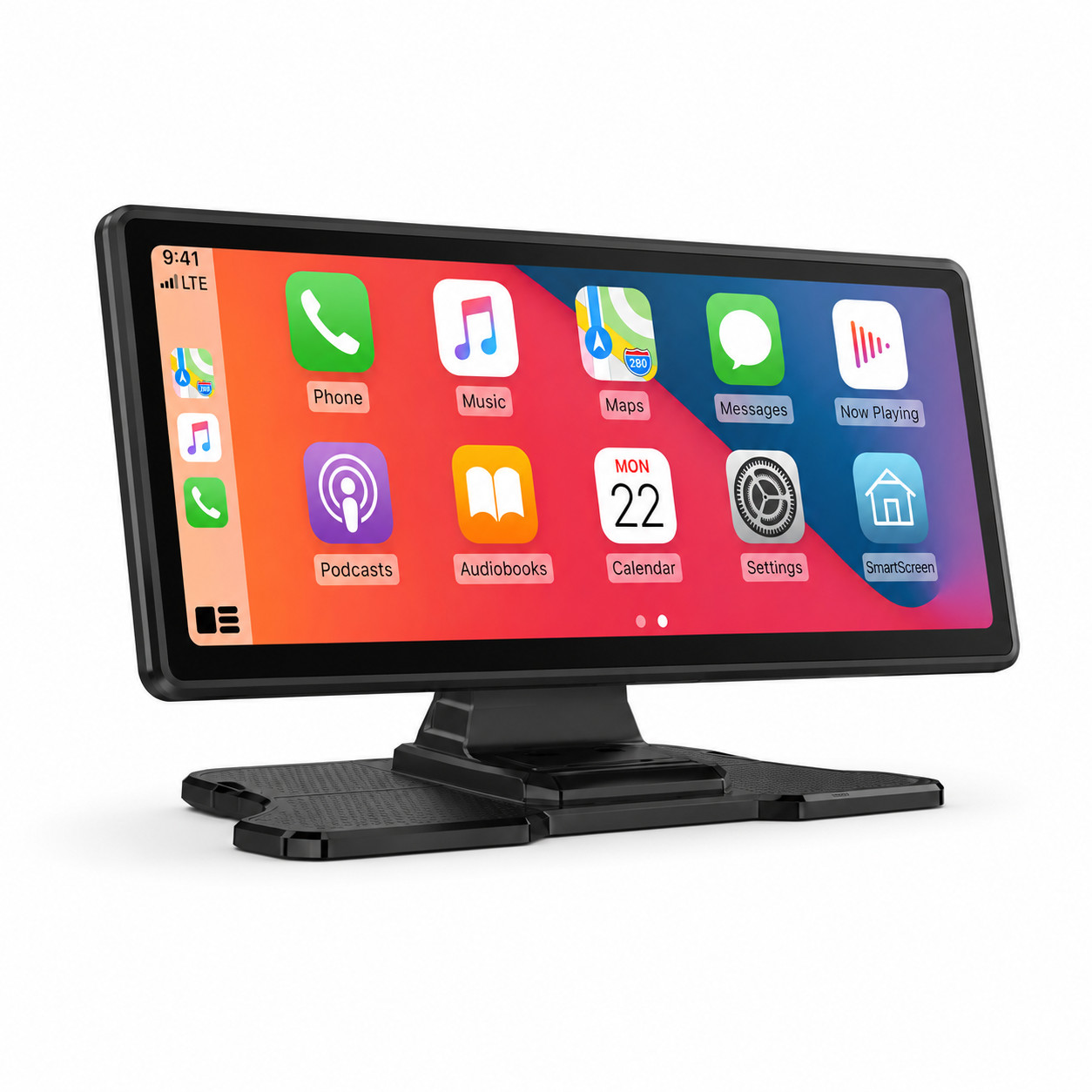 Display Touch da Appoggio Portatile 10,26" CarPlay Android Auto Wireless As08965 - Miniatura 2