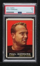 1961 Topps Paul Hornung #40 PSA 5 HOF 0nr3