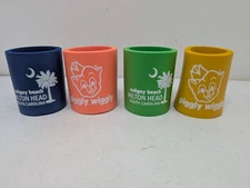 4 Piggly Wiggly Foam Koozie Can Cooler Beer Soda Hilton Head SC Coligny Beach