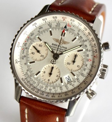 BREITLING Swiss Men's Watch, A23322 NAVITIMER automatic, 42mm, WHITE dial, WOW!