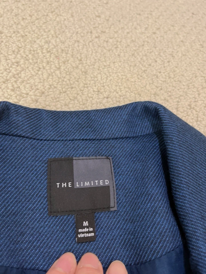 ограниченный женщин синий блейзер размер M - Изображение 4 из 4