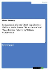 Almut Amberg | Romanticism and the Child. Dep...