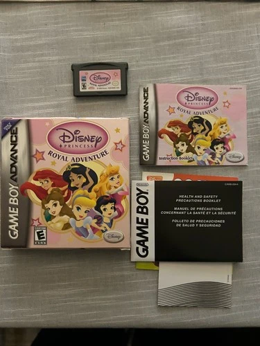 Game Boy Advance Disney Princess Royal Adventure CIB Nice GBA Gameboy Complete