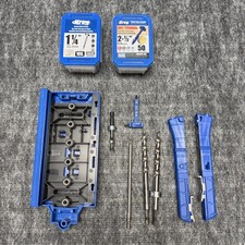Kreg Pocket-Hole Jig Screws Shelf Pin Jig LOT