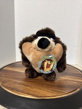 Warner Bros. Vintage 1991 Tasmanian Devil Taz Character Plush Stuffed Animal 7  