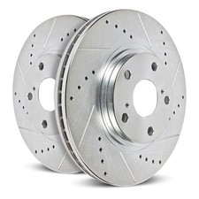 Powerstop Ar8384xpr Drilled Slotted Front Rotors For Jeep Wrangler