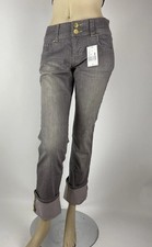 New With Tag Cabi Lou Lou Straight Leg Jeans Gray Wash Jeans Size 2